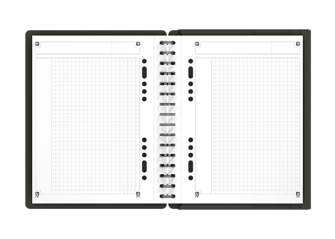 OXFORD International Meetingbook - A5+ - Polypropylene Cover - Twin-wire - 5mm Squares - 160 Pages - SCRIBZEE Compatible - Grey - 100102104_1300_1686174714 - OXFORD International Meetingbook - A5+ - Polypropylene Cover - Twin-wire - 5mm Squares - 160 Pages - SCRIBZEE Compatible - Grey - 100102104_1501_1686174700