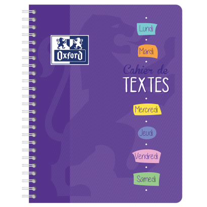 OXFORD HOMEWORK NOTEBOOK - 17x22cm - Soft card cover - Twin-wire - Seyès Squares - 148 pages - Assorted colours - 100102226_1200_1709027283 - OXFORD HOMEWORK NOTEBOOK - 17x22cm - Soft card cover - Twin-wire - Seyès Squares - 148 pages - Assorted colours - 100102226_1105_1709208237 - OXFORD HOMEWORK NOTEBOOK - 17x22cm - Soft card cover - Twin-wire - Seyès Squares - 148 pages - Assorted colours - 100102226_1100_1709208238