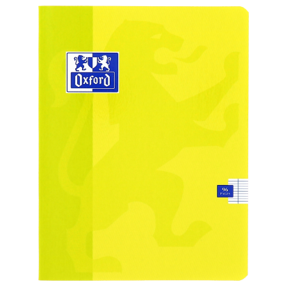 OXFORD CLASSIC NOTEBOOK - 17x22cm - Soft card cover - Stapled - Seyès squares - 96 pages - Assorted colours - 100104421_1200_1709025036 - OXFORD CLASSIC NOTEBOOK - 17x22cm - Soft card cover - Stapled - Seyès squares - 96 pages - Assorted colours - 100104421_1100_1686096910 - OXFORD CLASSIC NOTEBOOK - 17x22cm - Soft card cover - Stapled - Seyès squares - 96 pages - Assorted colours - 100104421_1101_1686096917 - OXFORD CLASSIC NOTEBOOK - 17x22cm - Soft card cover - Stapled - Seyès squares - 96 pages - Assorted colours - 100104421_1102_1686096915 - OXFORD CLASSIC NOTEBOOK - 17x22cm - Soft card cover - Stapled - Seyès squares - 96 pages - Assorted colours - 100104421_1103_1686096926 - OXFORD CLASSIC NOTEBOOK - 17x22cm - Soft card cover - Stapled - Seyès squares - 96 pages - Assorted colours - 100104421_1104_1686096932