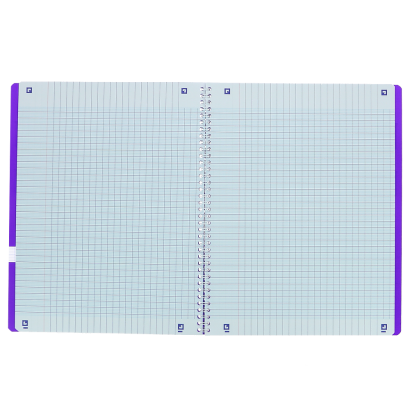 OXFORD OPENFLEX NOTEBOOK -  24x32cm - Polypro cover - Twin-wire - Seyès squares - 100 pages - Assorted colours - 400007660_1200_1709027973 - OXFORD OPENFLEX NOTEBOOK -  24x32cm - Polypro cover - Twin-wire - Seyès squares - 100 pages - Assorted colours - 400007660_1500_1686098634