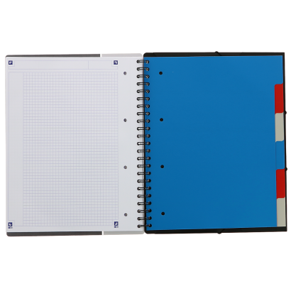 OXFORD STUDENTS ORGANISERBOOK Notebook - A4+ - Polypro cover - Twin-wire - 5mm Squares - 160 pages - SCRIBZEE® compatible - Assorted colours - 400019524_1200_1709025109 - OXFORD STUDENTS ORGANISERBOOK Notebook - A4+ - Polypro cover - Twin-wire - 5mm Squares - 160 pages - SCRIBZEE® compatible - Assorted colours - 400019524_1501_1686099513