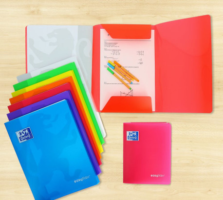 OXFORD easyBook®  NOTEBOOK - 17x22cm - Polypro cover with pockets - Stapled - Seyès Squares - 96 pages - Assorted colours - 400111482_1400_1709630563 - OXFORD easyBook®  NOTEBOOK - 17x22cm - Polypro cover with pockets - Stapled - Seyès Squares - 96 pages - Assorted colours - 400111482_2301_1686149779 - OXFORD easyBook®  NOTEBOOK - 17x22cm - Polypro cover with pockets - Stapled - Seyès Squares - 96 pages - Assorted colours - 400111482_2302_1686149782 - OXFORD easyBook®  NOTEBOOK - 17x22cm - Polypro cover with pockets - Stapled - Seyès Squares - 96 pages - Assorted colours - 400111482_2303_1686149789 - OXFORD easyBook®  NOTEBOOK - 17x22cm - Polypro cover with pockets - Stapled - Seyès Squares - 96 pages - Assorted colours - 400111482_2300_1686149791 - OXFORD easyBook®  NOTEBOOK - 17x22cm - Polypro cover with pockets - Stapled - Seyès Squares - 96 pages - Assorted colours - 400111482_1113_1686144482 - OXFORD easyBook®  NOTEBOOK - 17x22cm - Polypro cover with pockets - Stapled - Seyès Squares - 96 pages - Assorted colours - 400111482_1117_1702911301 - OXFORD easyBook®  NOTEBOOK - 17x22cm - Polypro cover with pockets - Stapled - Seyès Squares - 96 pages - Assorted colours - 400111482_2600_1677166037