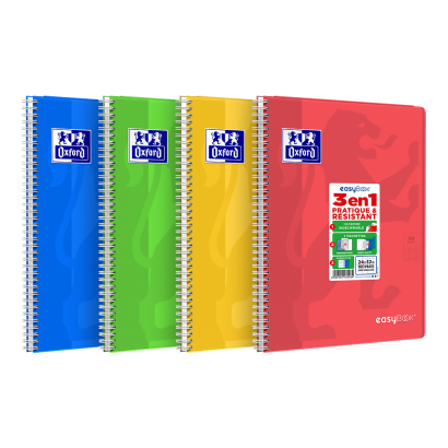 OXFORD easyBook® NOTEBOOK - 24x32cm - Polypro cover with pockets - Twin-wire - Seyès Squares- 160 pages - SCRIBZEE ® Compatible - Assorted colours - 400114564_1400_1709629730 - OXFORD easyBook® NOTEBOOK - 24x32cm - Polypro cover with pockets - Twin-wire - Seyès Squares- 160 pages - SCRIBZEE ® Compatible - Assorted colours - 400114564_2302_1686087620 - OXFORD easyBook® NOTEBOOK - 24x32cm - Polypro cover with pockets - Twin-wire - Seyès Squares- 160 pages - SCRIBZEE ® Compatible - Assorted colours - 400114564_2300_1686087618 - OXFORD easyBook® NOTEBOOK - 24x32cm - Polypro cover with pockets - Twin-wire - Seyès Squares- 160 pages - SCRIBZEE ® Compatible - Assorted colours - 400114564_2301_1686087623 - OXFORD easyBook® NOTEBOOK - 24x32cm - Polypro cover with pockets - Twin-wire - Seyès Squares- 160 pages - SCRIBZEE ® Compatible - Assorted colours - 400114564_2303_1686087636 - OXFORD easyBook® NOTEBOOK - 24x32cm - Polypro cover with pockets - Twin-wire - Seyès Squares- 160 pages - SCRIBZEE ® Compatible - Assorted colours - 400114564_1100_1709205677 - OXFORD easyBook® NOTEBOOK - 24x32cm - Polypro cover with pockets - Twin-wire - Seyès Squares- 160 pages - SCRIBZEE ® Compatible - Assorted colours - 400114564_1101_1709205680 - OXFORD easyBook® NOTEBOOK - 24x32cm - Polypro cover with pockets - Twin-wire - Seyès Squares- 160 pages - SCRIBZEE ® Compatible - Assorted colours - 400114564_1102_1709205678 - OXFORD easyBook® NOTEBOOK - 24x32cm - Polypro cover with pockets - Twin-wire - Seyès Squares- 160 pages - SCRIBZEE ® Compatible - Assorted colours - 400114564_1103_1709205682 - OXFORD easyBook® NOTEBOOK - 24x32cm - Polypro cover with pockets - Twin-wire - Seyès Squares- 160 pages - SCRIBZEE ® Compatible - Assorted colours - 400114564_1301_1709548288 - OXFORD easyBook® NOTEBOOK - 24x32cm - Polypro cover with pockets - Twin-wire - Seyès Squares- 160 pages - SCRIBZEE ® Compatible - Assorted colours - 400114564_1300_1709548293 - OXFORD easyBook® NOTEBOOK - 24x32cm - Polypro cover with pockets - Twin-wire - Seyès Squares- 160 pages - SCRIBZEE ® Compatible - Assorted colours - 400114564_1303_1709548294 - OXFORD easyBook® NOTEBOOK - 24x32cm - Polypro cover with pockets - Twin-wire - Seyès Squares- 160 pages - SCRIBZEE ® Compatible - Assorted colours - 400114564_1302_1709548298 - OXFORD easyBook® NOTEBOOK - 24x32cm - Polypro cover with pockets - Twin-wire - Seyès Squares- 160 pages - SCRIBZEE ® Compatible - Assorted colours - 400114564_1401_1709629733