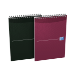 OXFORD Office Essentials Notepad - A5 - Soft Card Cover - Twin-wire - 5mm Squares - 100 Pages - SCRIBZEE Compatible - Assorted Colours - 100104475_1400_1709630232