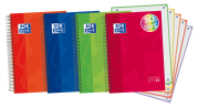 OXFORD CLASSIC Europeanbook 5 - A4+ - Tapa Extradura - Cuaderno espiral microperforado - 5x5 - 120 Hojas - SCRIBZEE - Colores VIVOS - 100430279_1200_1686163659
