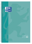 OXFORD CLASSIC Europeanbook 1 - A4+ - Capa Extradura - Caderno espiral Microperfurado - Pautado - 80 Folhas - SCRIBZEE - MENTA - 400078125_1100_1677149523
