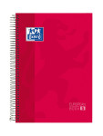 OXFORD CLASSIC Europeanbook 5 - A4+ - Tapa Extradura - Cuaderno espiral microperforado - 5x5 - 120 Hojas - SCRIBZEE - ROJO - 400151480_1100_1676925669