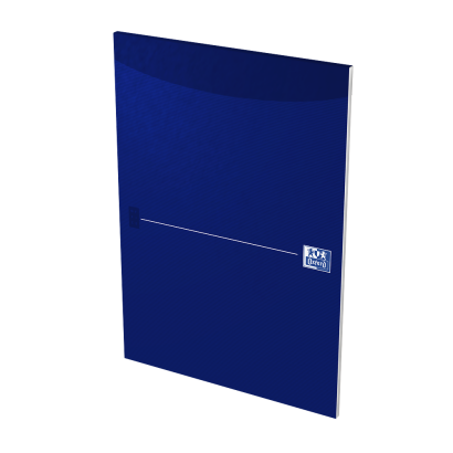 OXFORD Essentials Bloc-Notes - A4 - Couverture souple - Collé - Ligné - 100  pages - Bleu