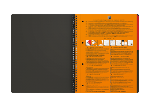 ActiveBook Oxford Quadrillé 5x5 - Format A4+ - 160 pages