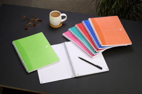 OXFORD Office My Colours Notebook - A5 - Polypropylene Cover - Twin-wire - Ruled - 180 Pages - SCRIBZEE® Compatible - Assorted Colours - 100104780_1400_1709630137 - OXFORD Office My Colours Notebook - A5 - Polypropylene Cover - Twin-wire - Ruled - 180 Pages - SCRIBZEE® Compatible - Assorted Colours - 100104780_2600_1677209093 - OXFORD Office My Colours Notebook - A5 - Polypropylene Cover - Twin-wire - Ruled - 180 Pages - SCRIBZEE® Compatible - Assorted Colours - 100104780_2601_1677209098