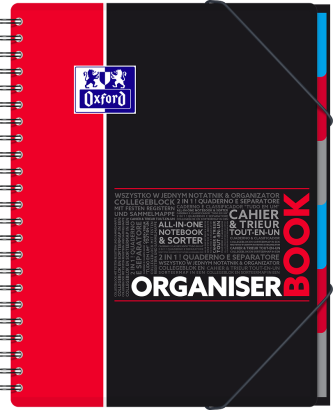 Cahier Organiserbook - A4 - 160 pages - Seyès - Oxford
