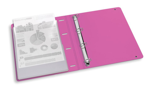 OXFORD FOR STUDENT RING BINDER - A4 - 30 mm spine - 4-D Rings -  Polypropylene - Opaque - Assorted colors