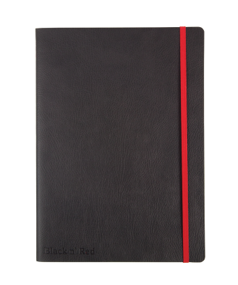 Oxford Black n' Red B5 Soft Cover Casebound Business Journal Ruled & Numbered 144 Page Black -  - 400051203_1100_1686131108