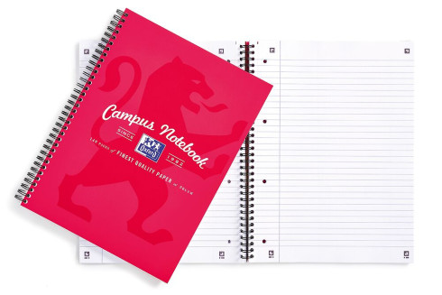 Oxford Campus A4+ Card Cover Wirebound Notebook Ruled with Margin 140 Pages Pink -  - 400066527_1200_1677244993 - Oxford Campus A4+ Card Cover Wirebound Notebook Ruled with Margin 140 Pages Pink -  - 400066527_2300_1677163694 - Oxford Campus A4+ Card Cover Wirebound Notebook Ruled with Margin 140 Pages Pink -  - 400066527_1501_1677163696 - Oxford Campus A4+ Card Cover Wirebound Notebook Ruled with Margin 140 Pages Pink -  - 400066527_1500_1677163698