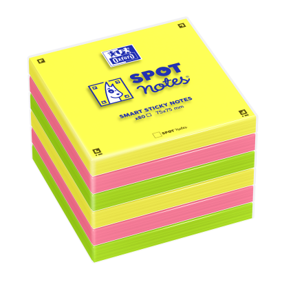 OXFORD Spot Notes - 7,5x7,5cm - Plain - 80 sheets/pad - SCRIBZEE® Compatible - Assorted Colours - Pack of 6 Pads - 400096928_1100_1686126571 - OXFORD Spot Notes - 7,5x7,5cm - Plain - 80 sheets/pad - SCRIBZEE® Compatible - Assorted Colours - Pack of 6 Pads - 400096928_1101_1686126564 - OXFORD Spot Notes - 7,5x7,5cm - Plain - 80 sheets/pad - SCRIBZEE® Compatible - Assorted Colours - Pack of 6 Pads - 400096928_1301_1686126576 - OXFORD Spot Notes - 7,5x7,5cm - Plain - 80 sheets/pad - SCRIBZEE® Compatible - Assorted Colours - Pack of 6 Pads - 400096928_1300_1686126581
