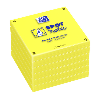 OXFORD Spot Notes - 7,5x7,5cm - Plain - 80 sheets/pad - SCRIBZEE® Compatible - Yellow - Pack of 6 Pads - 400096929_1100_1686126548 - OXFORD Spot Notes - 7,5x7,5cm - Plain - 80 sheets/pad - SCRIBZEE® Compatible - Yellow - Pack of 6 Pads - 400096929_1400_1686126550 - OXFORD Spot Notes - 7,5x7,5cm - Plain - 80 sheets/pad - SCRIBZEE® Compatible - Yellow - Pack of 6 Pads - 400096929_1300_1686126558