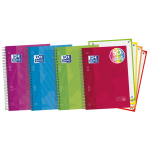 OXFORD CLASSIC Europeanbook 4 - A5+ - Tapa Extradura - Cuaderno espiral microperforado - 5x5 - 120 Hojas - SCRIBZEE - Colores surtidos - 100430568_1200_1686089416