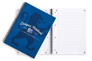 Oxford Campus A4+ Card Cover Wirebound Notebook Ruled with Margin 140 Pages Navy -  - 400062641_1500_1677163879