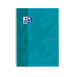 OXFORD TOUCH Europeanbook 1 WRITE&ERASE - A4+ - Capa Extradura - Caderno espiral microperfurado - 5x5 - 80 Folhas - SCRIBZEE - AQUA - 400075553_1100_1701172060