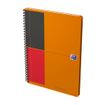 OXFORD International Activebook - B5 – Hårdt omslag – Dobbeltspiral – Tæt linjeret – 160 sider – SCRIBZEE®-kompatibel – Orange - 400080787_1300_1686173225