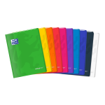 OXFORD easyBook®  CAHIER - 24x32cm - Couverture plastique avec pochettes - Agrafé - Grands carreaux Seyès - 48 pages - Couleurs assorties - 400111488_1200_1709028782