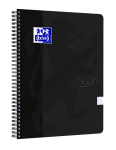 OXFORD Touch notesbog A4 kvadreret 5mm soft touch omslag dobbeltspiral 180 sider -  - 400134120_1100_1686093365