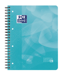 OXFORD School Projectbook - A4+ - PP Kaft - Dubbelspiraal - 4 Gaats - Gelijnd - 120 Vel - Aqua - SCRIBZEE® Compatible - 400172428_1100_1686209439
