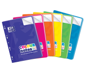 Oxford 2 O-Ring Binder A4, Pastel Colours, Pack of 3 Folders