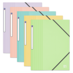 OXFORD School Life Pastel 3 flap folder