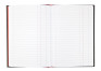 Oxford Black n' Red A5 Hardback Casebound Notebook Ruled with Single Cash 192 Page Black -  - 100080414_1500_1677146312