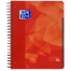 OXFORD School Projectbook - A4+ - PP Kaft - Dubbelspiraal - 4 Gaats - Geruit 5mm - 120 Vel - Rood - SCRIBZEE® Compatible - 400109444_1100_1686135453