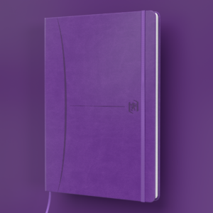 Oxford Signature purple notebook