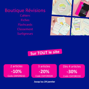 Oxford Boutique Révisions Promotion